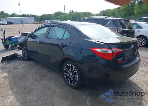 2014 Toyota Corolla S Plus from USA, damaged, VIN 2T1BURHE4EC098934